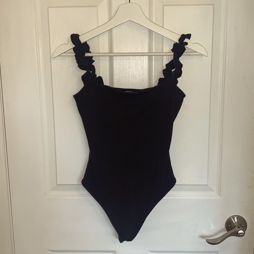 Aritzia Sunday Best Black Body Suit